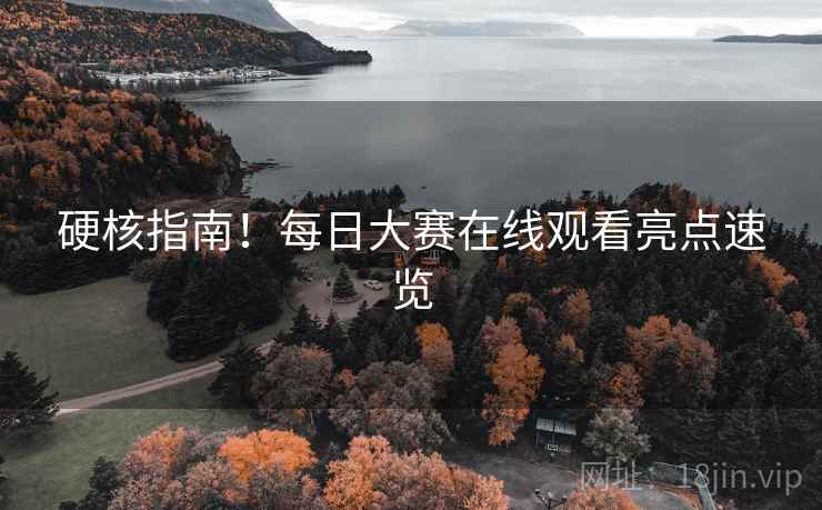 硬核指南！每日大赛在线观看亮点速览