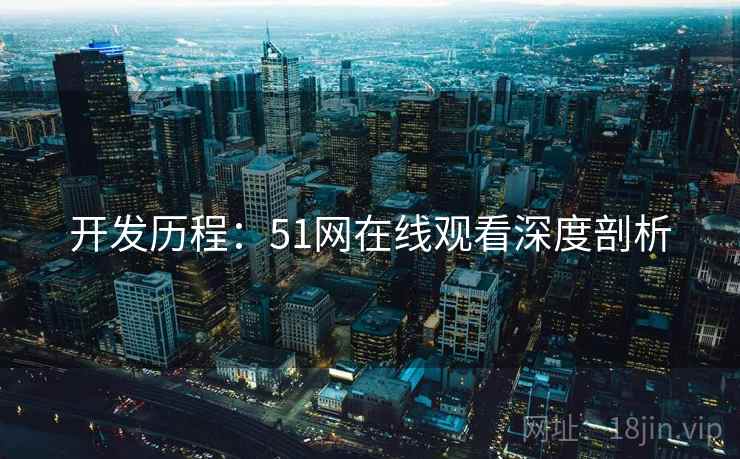 开发历程：51网在线观看深度剖析
